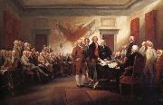 John Trumbull, The Declaration of Independence 4 july 1776